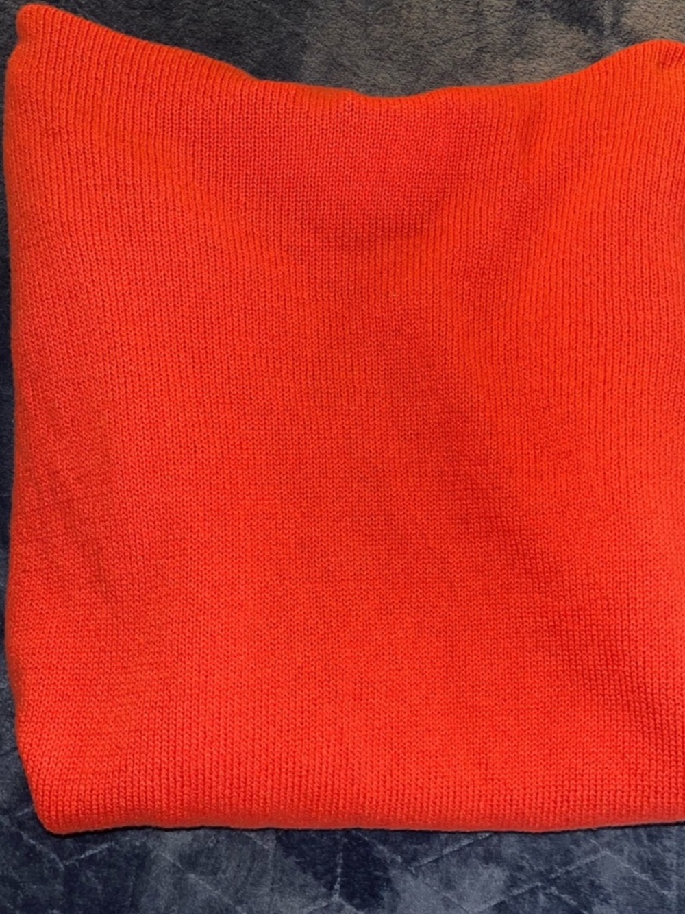 Michael Kors Red Lace-Up V-Neck Sweater - Picture 3 of 5